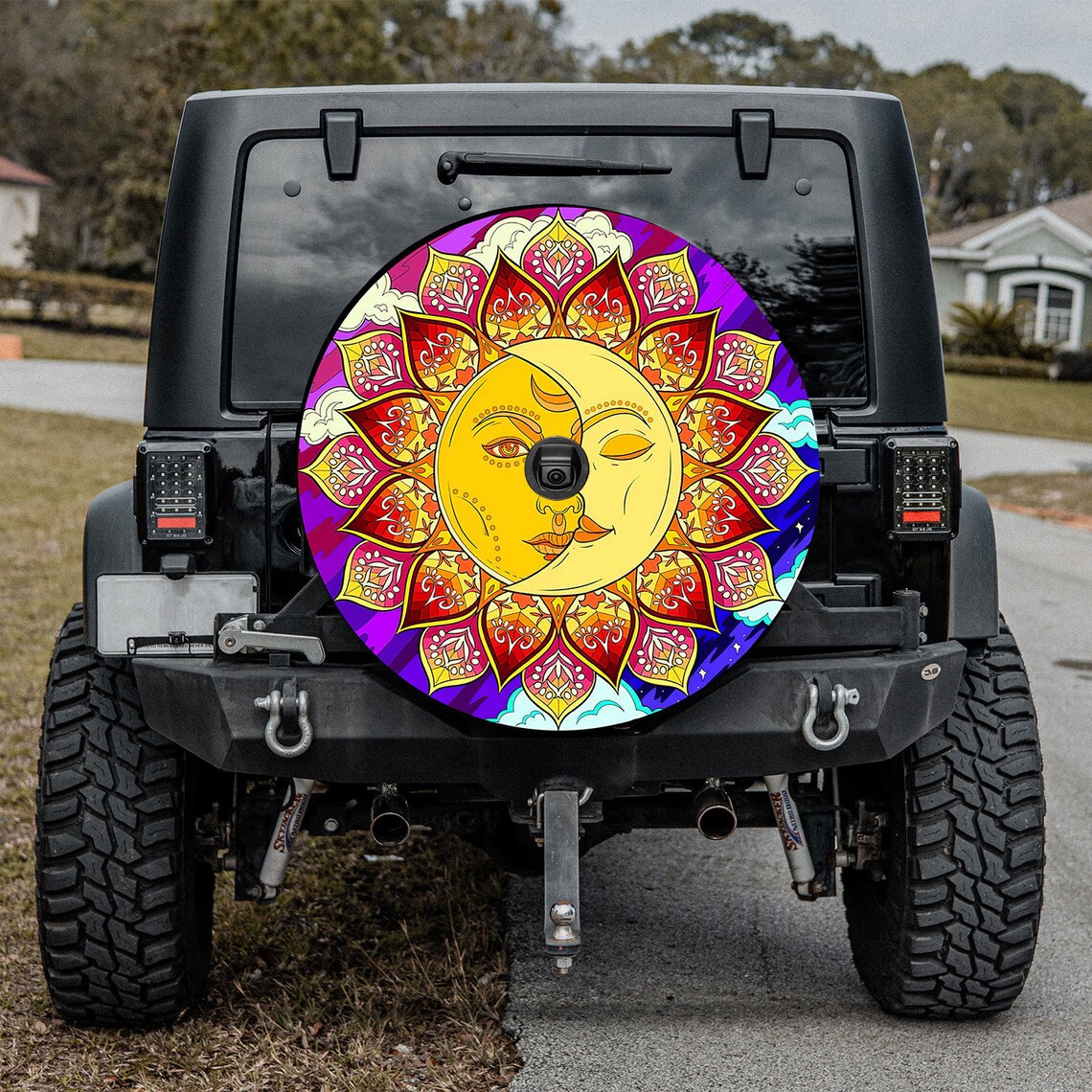 Spare Tire Cover Camper With or Without Backup Camera Hole Etsy