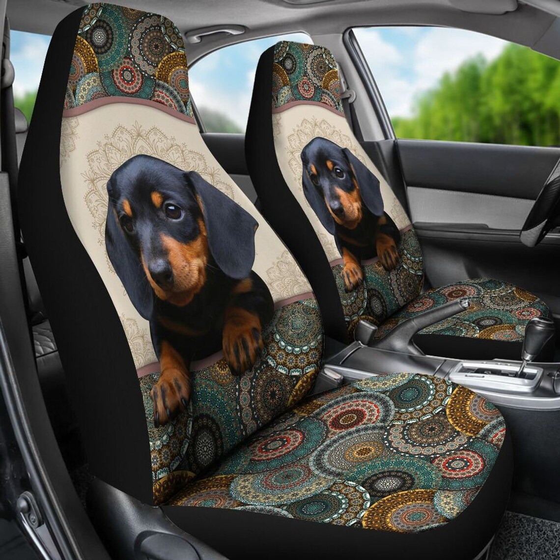 Dachshund Seat Covers1 Animal Car Seat Covers Animal Custom Etsy