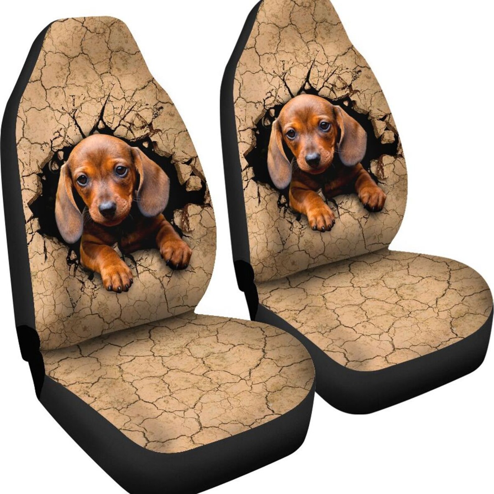 Dachshund beautiful Seat Cover1 Animal Car Seat Covers Animal Etsy