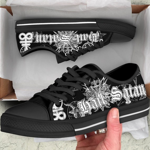 converse with satan shoes