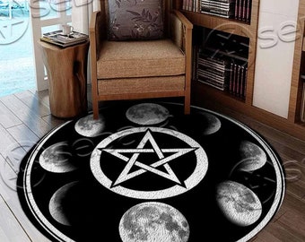 Gothic Black Cat Witch Wiccan Halloween Pagan Area Rugs Floor Carpet Doormat Floor Mat Entrance Rug Throw Rugs Carpet for Front Door Living Room Kitchen Bedroom Garden 63 X 48 Inch Gothic Black Cat Witch Wiccan Halloween Pagan Area Rugs Floor Carpet Doormat Floor Mat Entrance Rug Throw Rugs Carpet for Front Door Living Room Kitchen Bedroom Garden 63 X 48 Inch