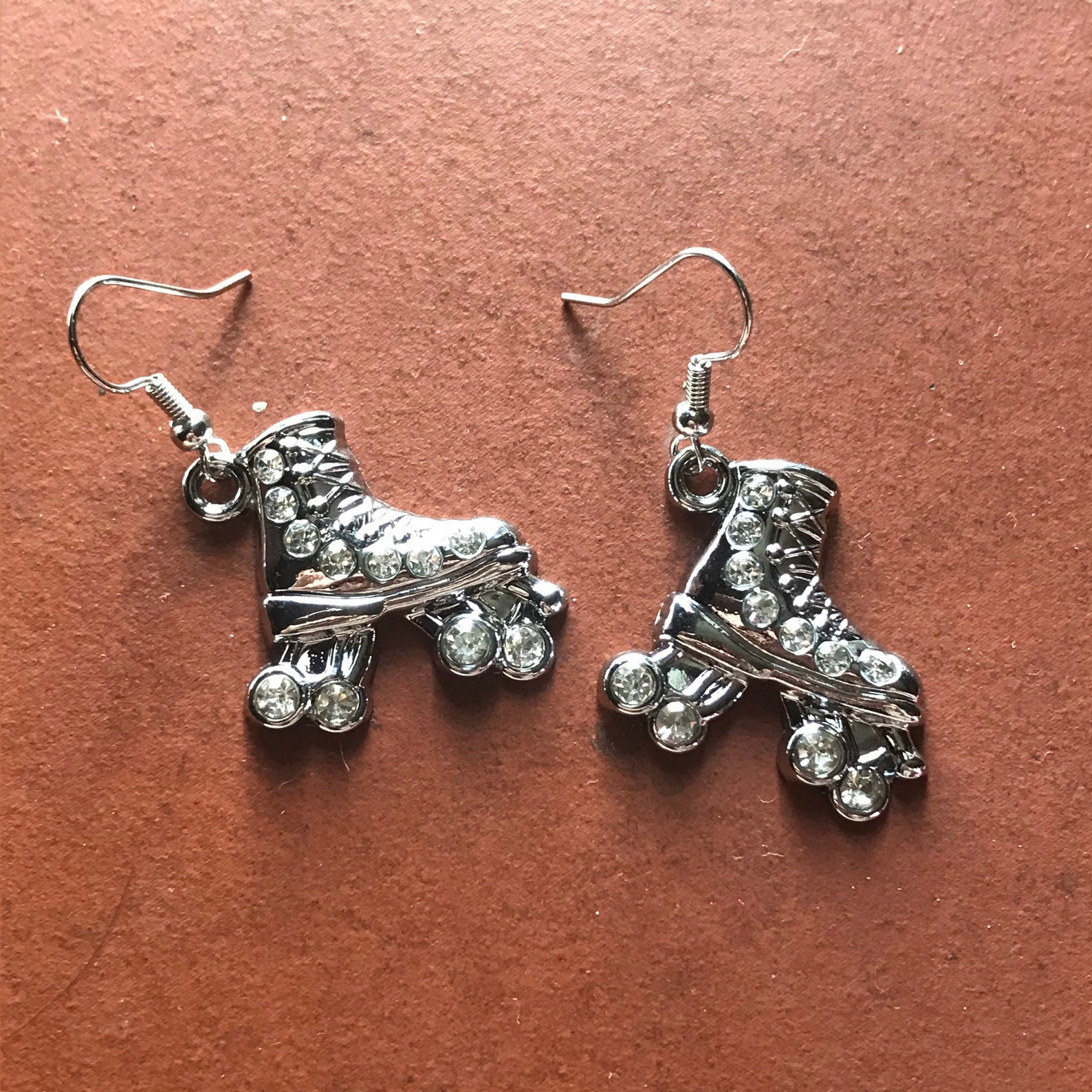 Roller skate earrings Etsy