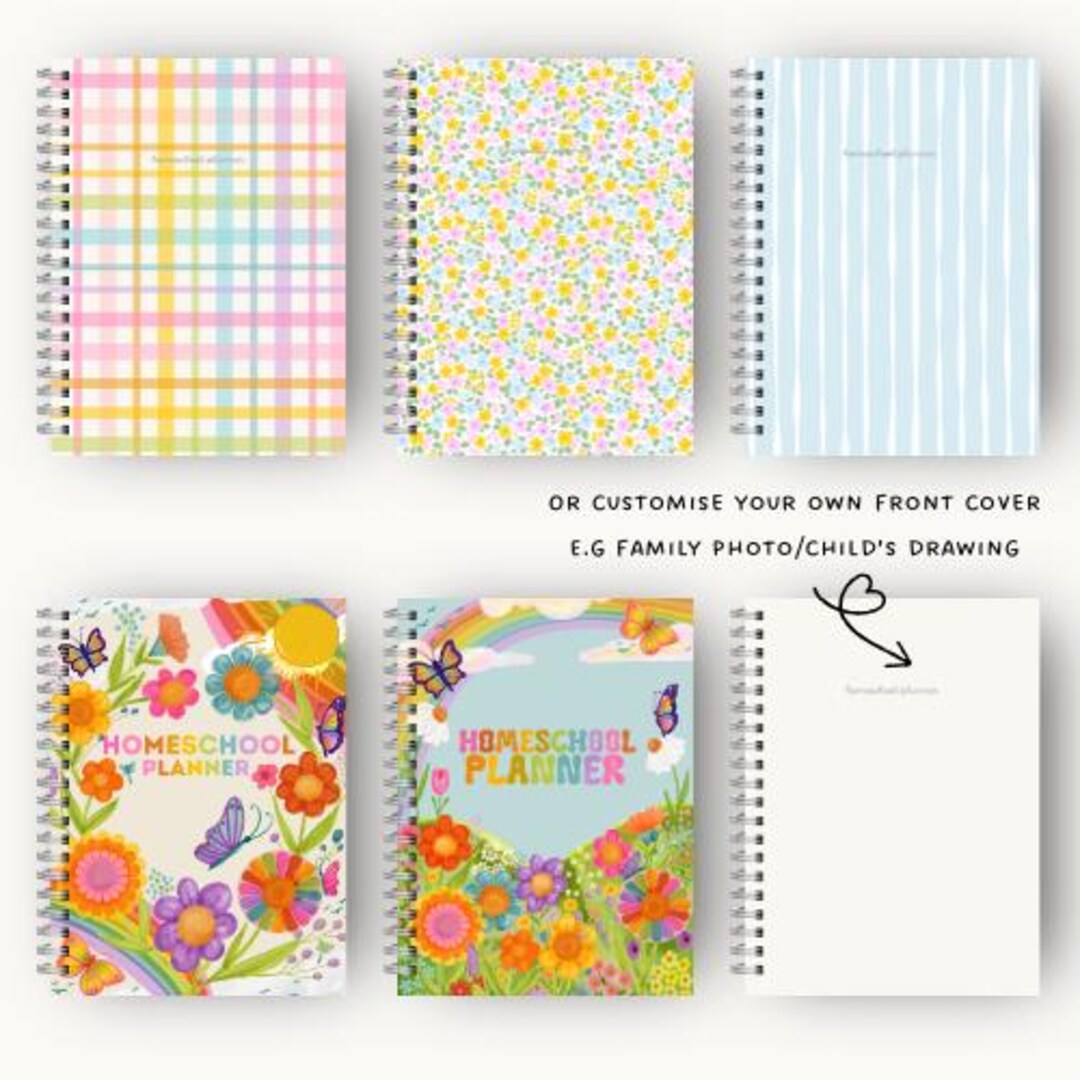 Buy Homeschool Planner - Dated 2026 Physical Customisable Planner ...