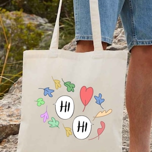 Heartstopper tote bag, charlie and nick, nick and charlie, gay, lgbt