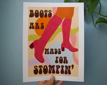 For Stompin' Art Print