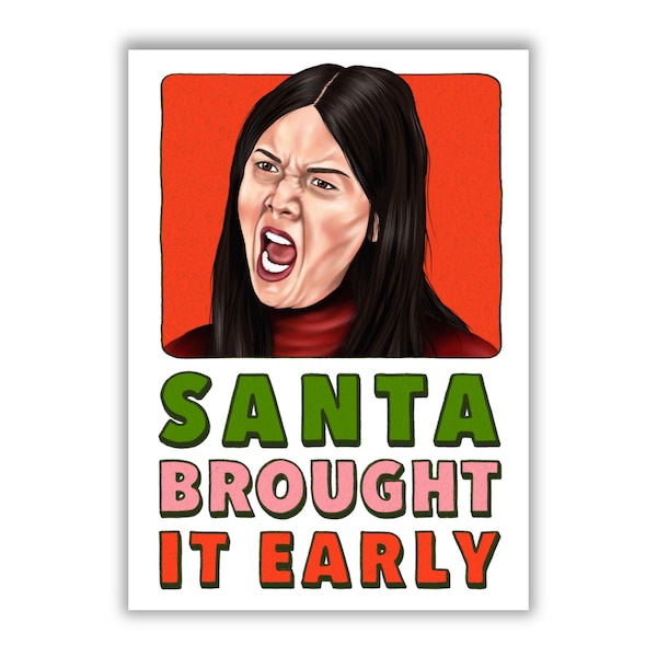 I Think You Should Leave | PATTI HARRISON | Christmas Card | Christmas Gift