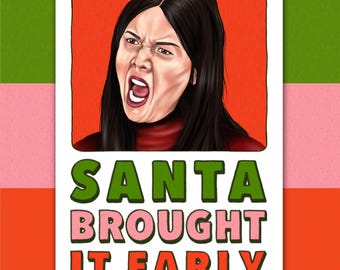 I Think You Should Leave | PATTI HARRISON | Christmas Card | Christmas Gift