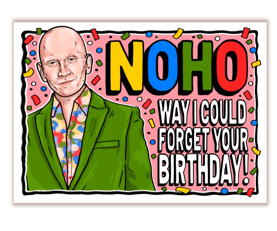 NOHO HANK | BARRY | Birthday Card - Etsy