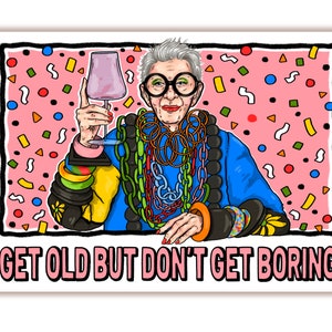 IRIS APFEL | Birthday Card