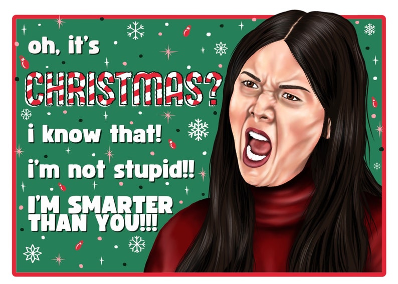 I Think You Should Leave Patti Harrison Christmas Card - Etsy