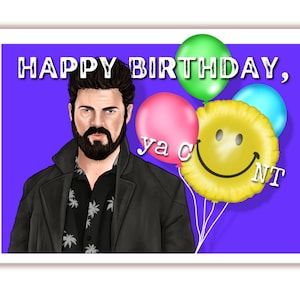The Boys | Billy Butcher | Birthday Card