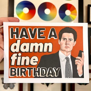 Twin Peaks Agent Cooper Birthday Card image 2