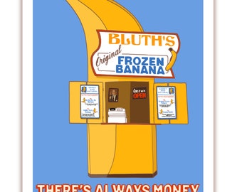 Arrested Development | Bluth’s Banana Stand | Birthday | Any Occasion | Greeting Card