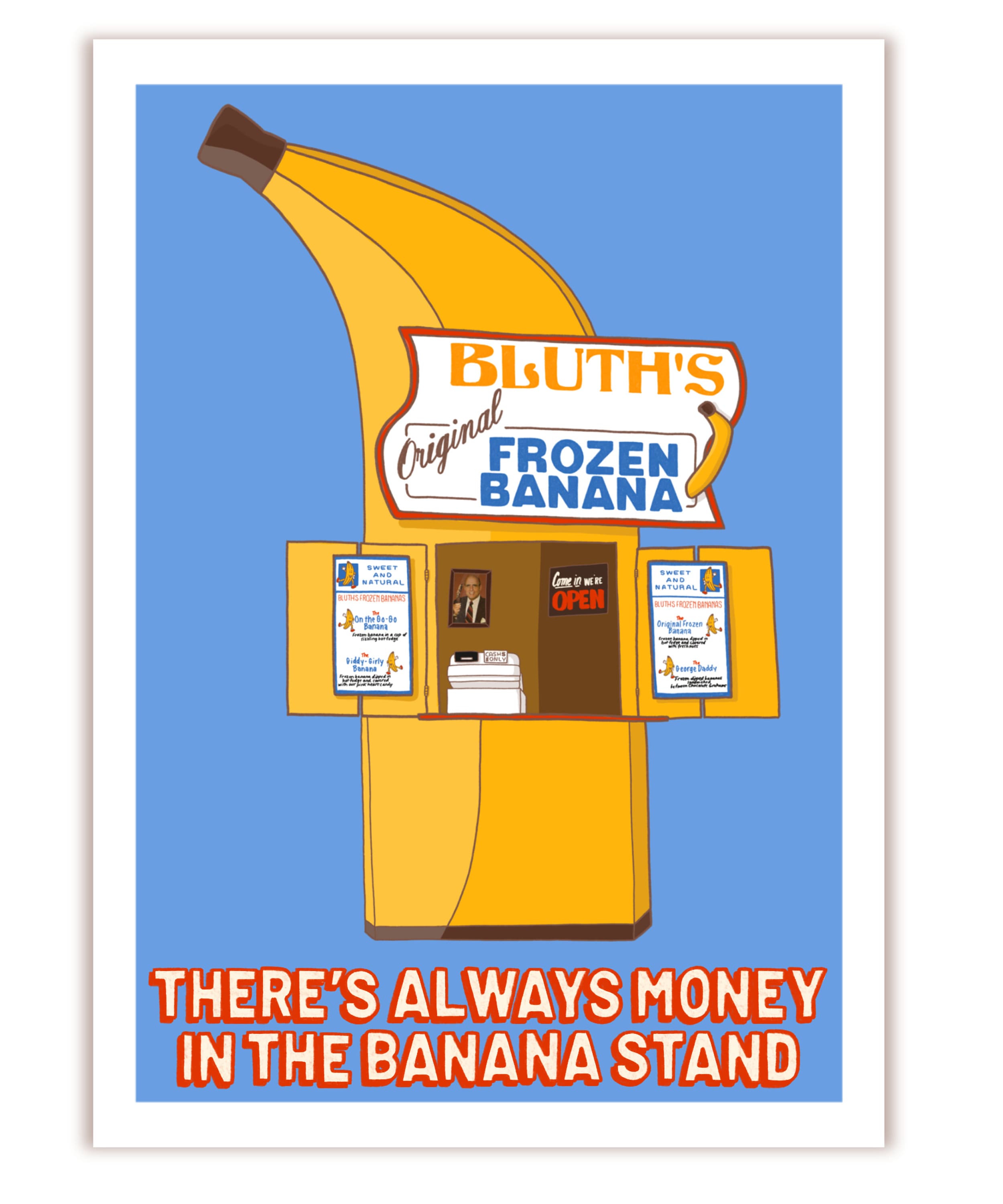 Arrested Development, Frozen Banana Stand Downloadable Artwork lupon