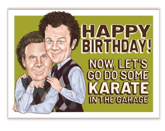 Stepbrothers | Will Ferrell | John C. Reilly | Birthday Card