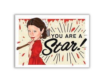 Pearl | X Movie | MIA Goth | Greeting Card