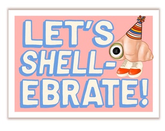 Marcel the Shell | Birthday Card