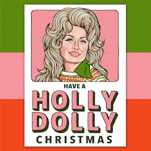 DOLLY PARTON | Christmas Card | Holiday Card