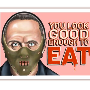 Silence of the Lambs | Hannibal Lector | Anniversary | Valentine’s Day Card