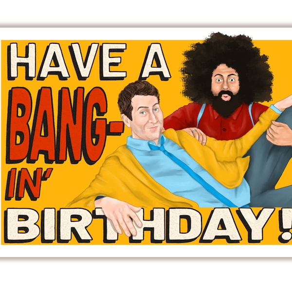 COMEDY BANG! BANG! | Birthday Card