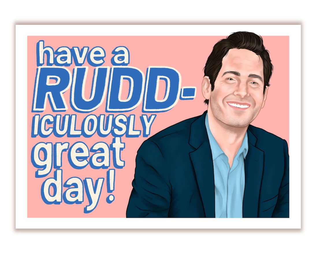 Paul Rudd | Birthday Card - Etsy