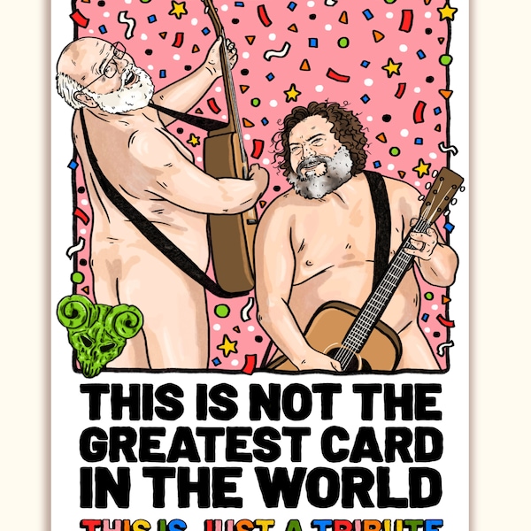 TENACIOUS D | Jack Black & Kyle Gass | Birthday Card