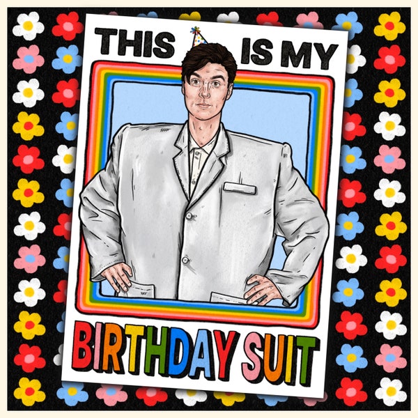 TALKING HEADS | David Byrne | Birthday Card