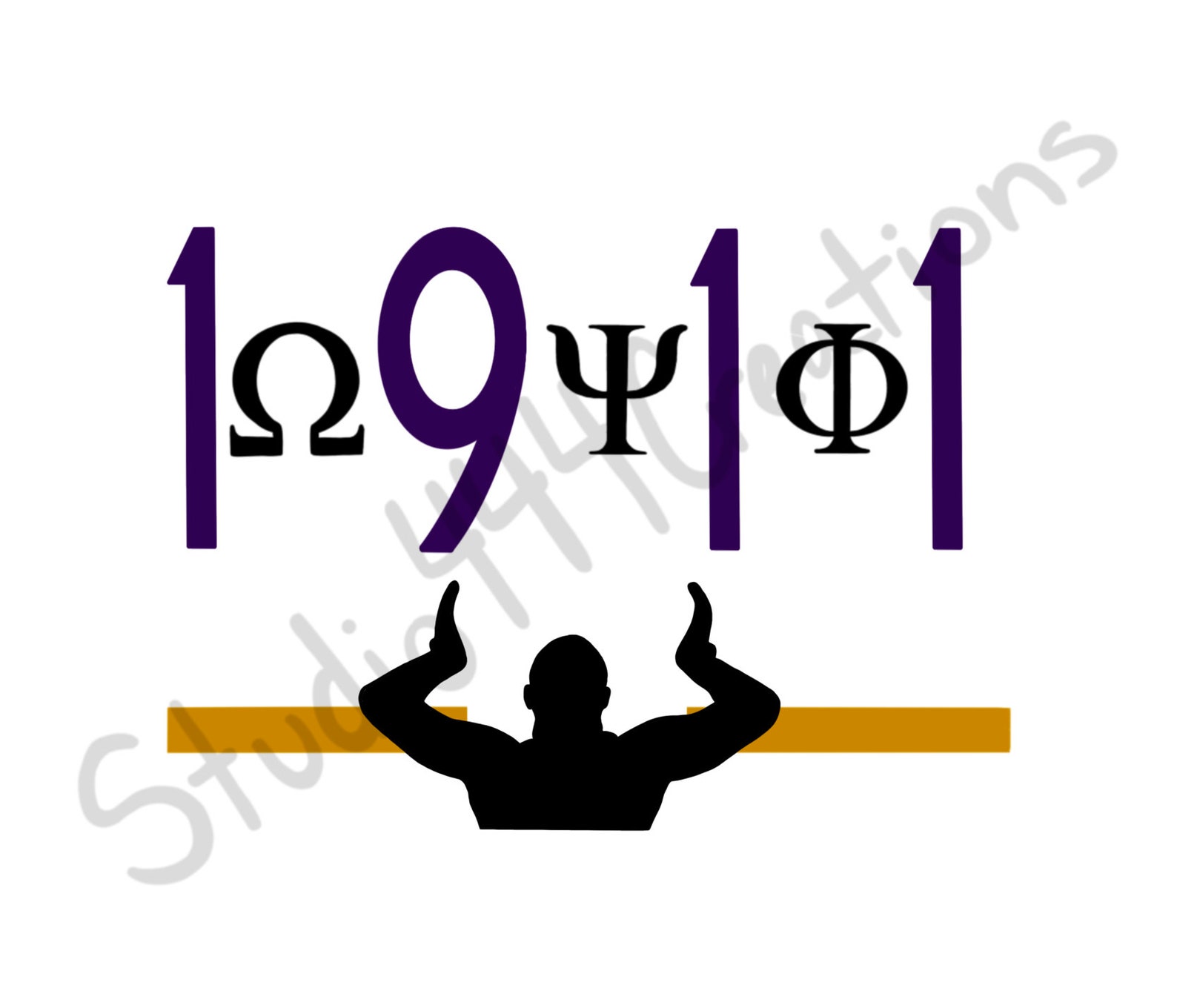 Omega Psi Phi 1911 Svg and Png/divine 9/HBCU Etsy