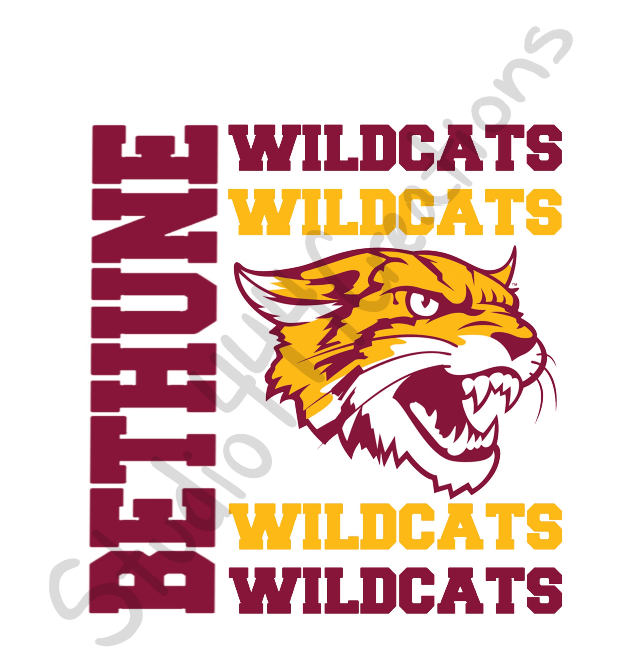 Bethune Cookman Tigers Svg and PNG Etsy