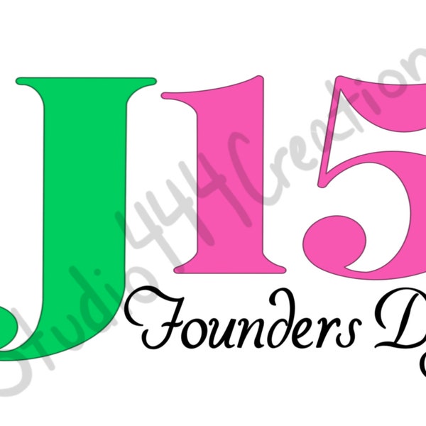 J15 Founder’s Day Svg and PNG