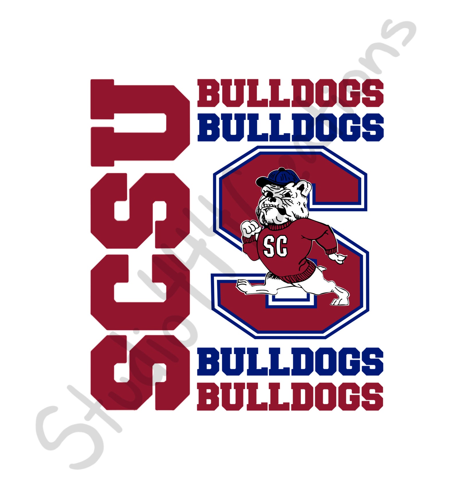 South Carolina State Bulldogs SVG and PNG Etsy