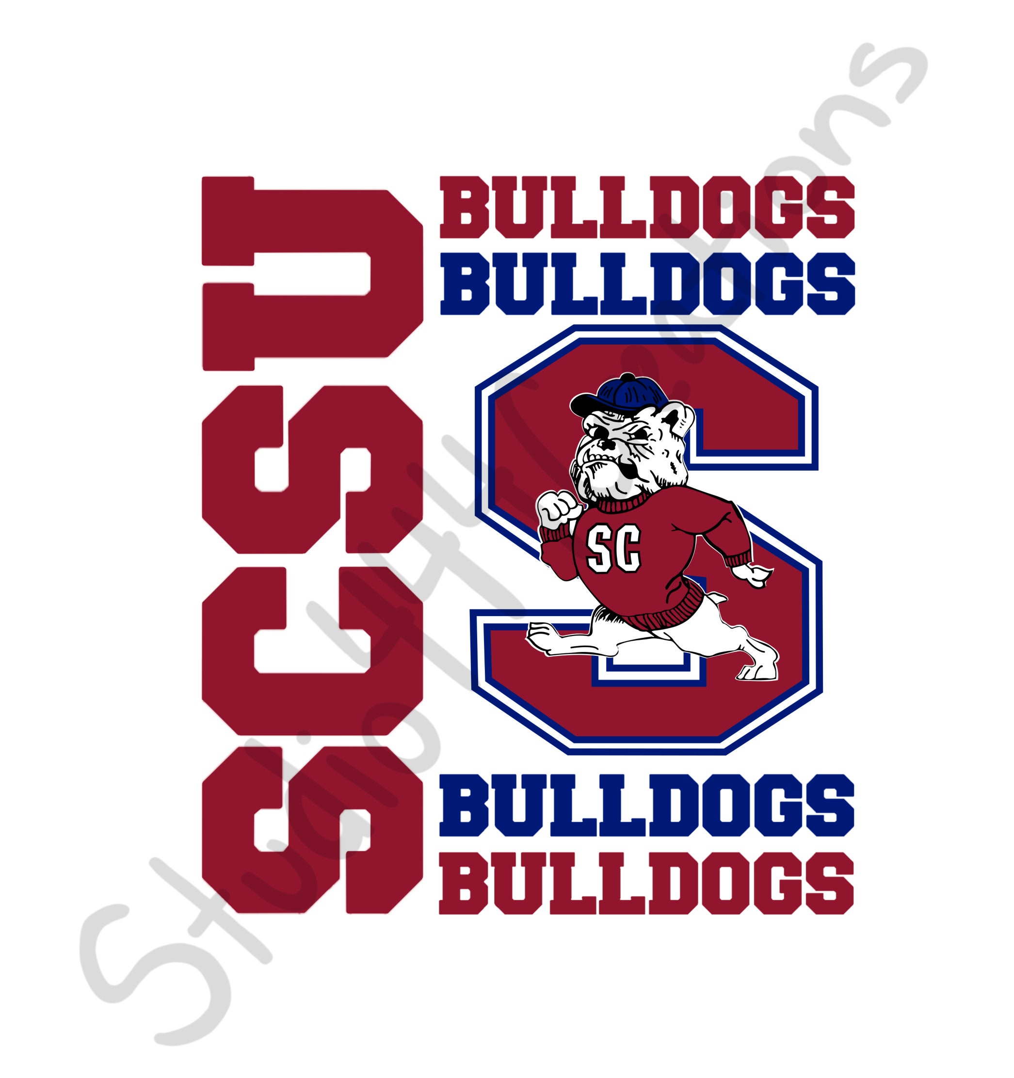 South Carolina State Bulldogs Svg And Png Etsy