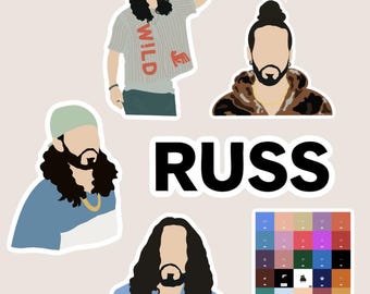RUSS Sticker Set