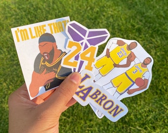 Los Angeles Lakers Sticker Pack