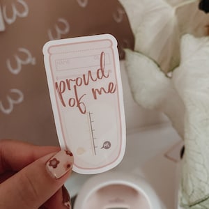 Proud of ME Sticker | Breastfeeding Empowerment | Milk Maker | Pumping Mom | Normalize Breastfeeding | Breastfeeding Sticker | New Mom gif