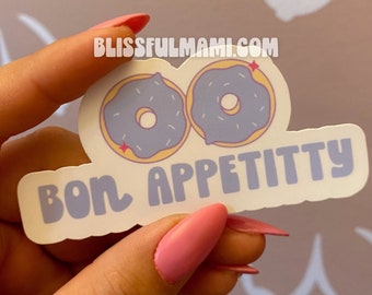 Bon Appetitty Sticker / breastfeeding / wbw / pumping mom / postpartum / world breastfeeding week / clc / ibclc / milk maker