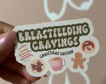 Breastfeeding Cravings BF edition / Tits the season / breastfeeding sticker / breastfeeding mom / lactation / milk maker / pumping mom