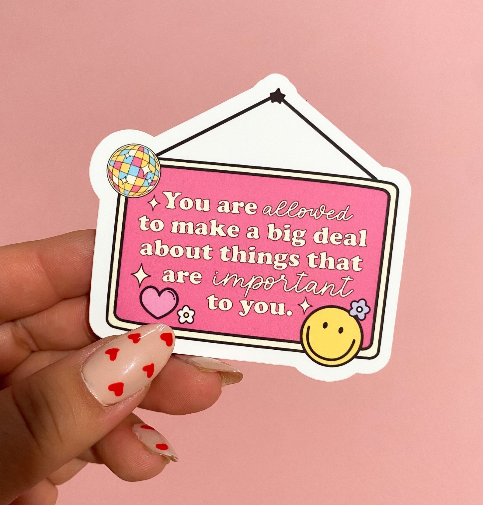 You Are Allowed to Make a Big Deal Sticker / Motherhood / Postpartum ...