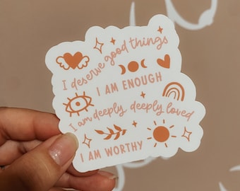 Affirmation Sticker / Empowerment / Motherhood / Breastfeeding Mama / Decal /