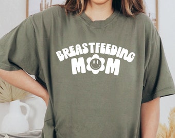 Breastfeeding Mom / groovy mom tee / wbw / clc / ibclc