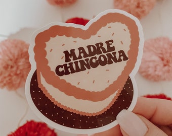 Madre Chingona / Madre fuerte / Postpartum Mama Sticker / Motherhood Sticker / Spanish motherhood