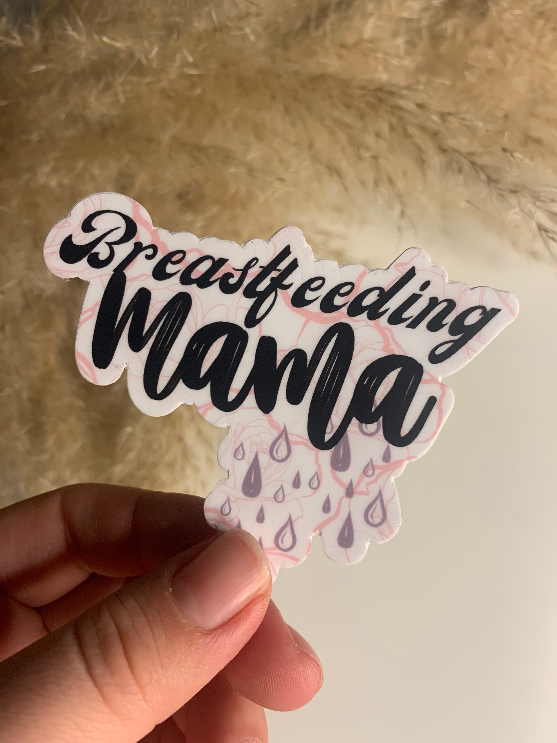 Waterproof Breastfeeding Mama Sticker Mama sticker | Etsy
