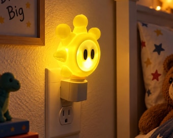 Super Sunshine Sprite Night Light 3D Printed Room Décor