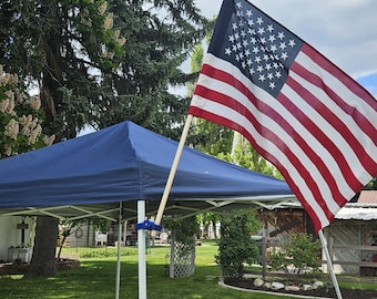 Adjustable Canopy Flag Holder