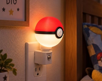 Monster Ball - Night Light 3D Printed Room Décor