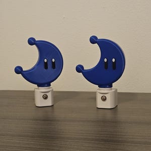 Super Power Moon Night Light 3D Printed Room Décor image 7