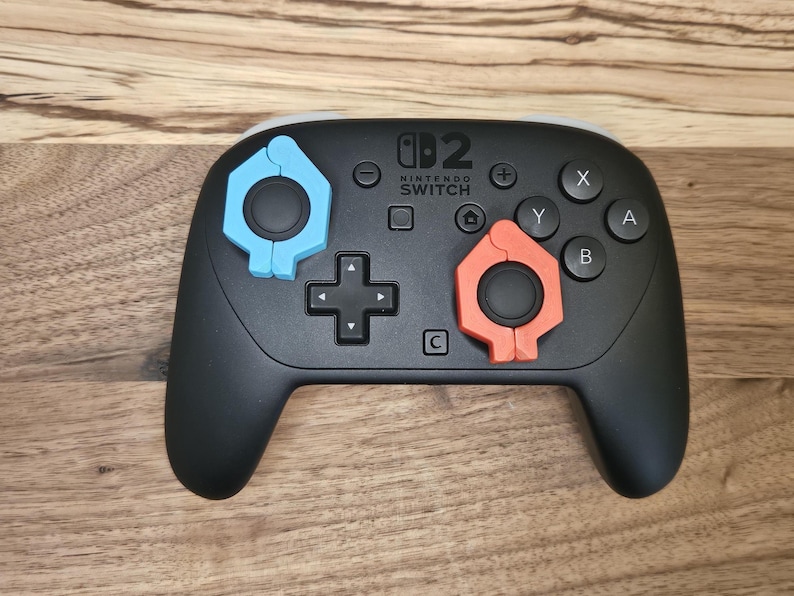 Switch 2 Pro-kontroll - Magnetiska joystickskydd - Stabilisatorer - Lås - Hög kvalitet - 2 st - 20 färger tillgängliga - Skydd bild 3