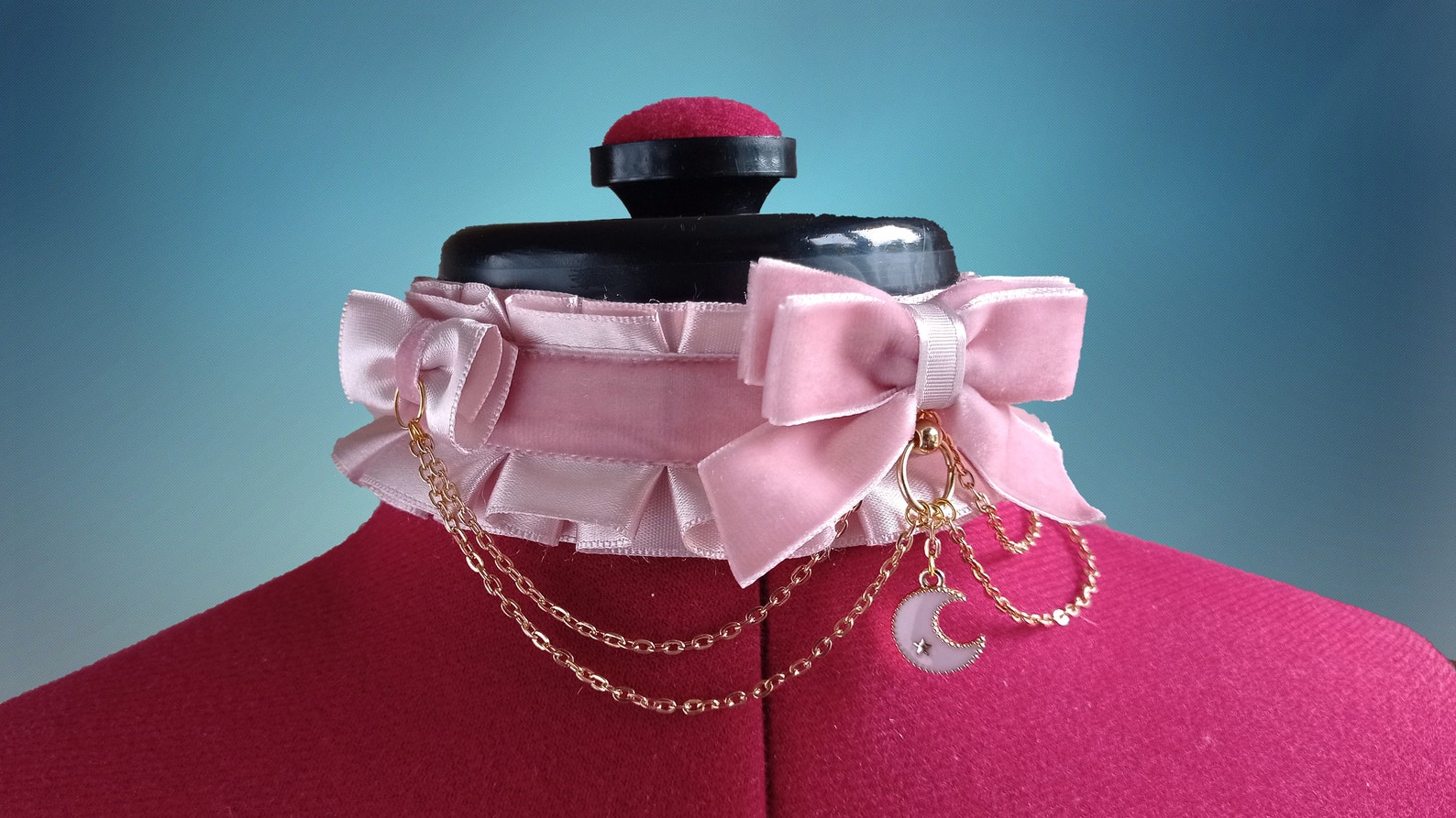 Kitten play collar Ddlg collar Pet play collar Daddys girl Etsy