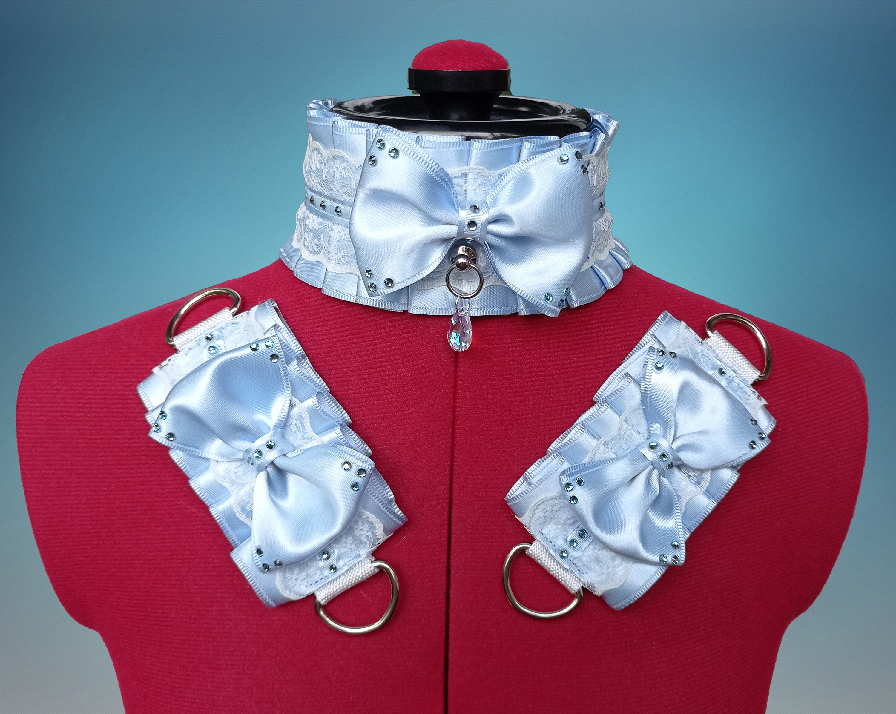 Kitten juego collar set Kittenplay collar Petplay collar Etsy