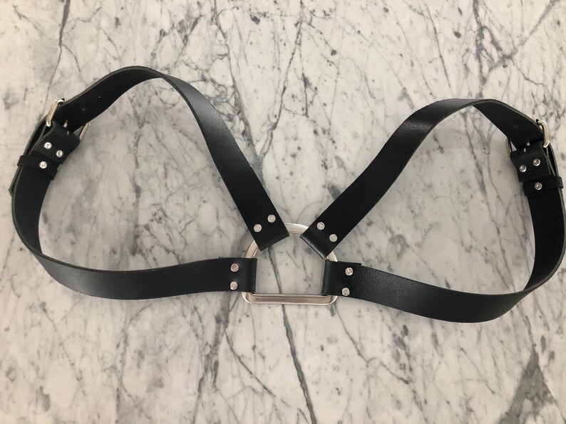 Leather Shoulder Strap Holster Harness